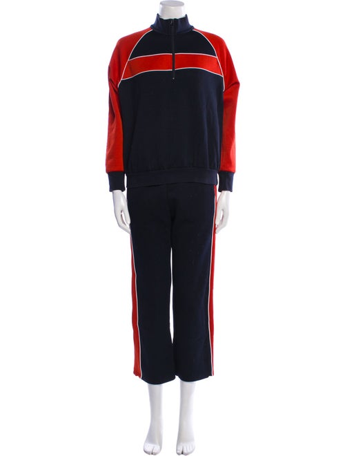 FRAME Colorblock Pattern Pant Set