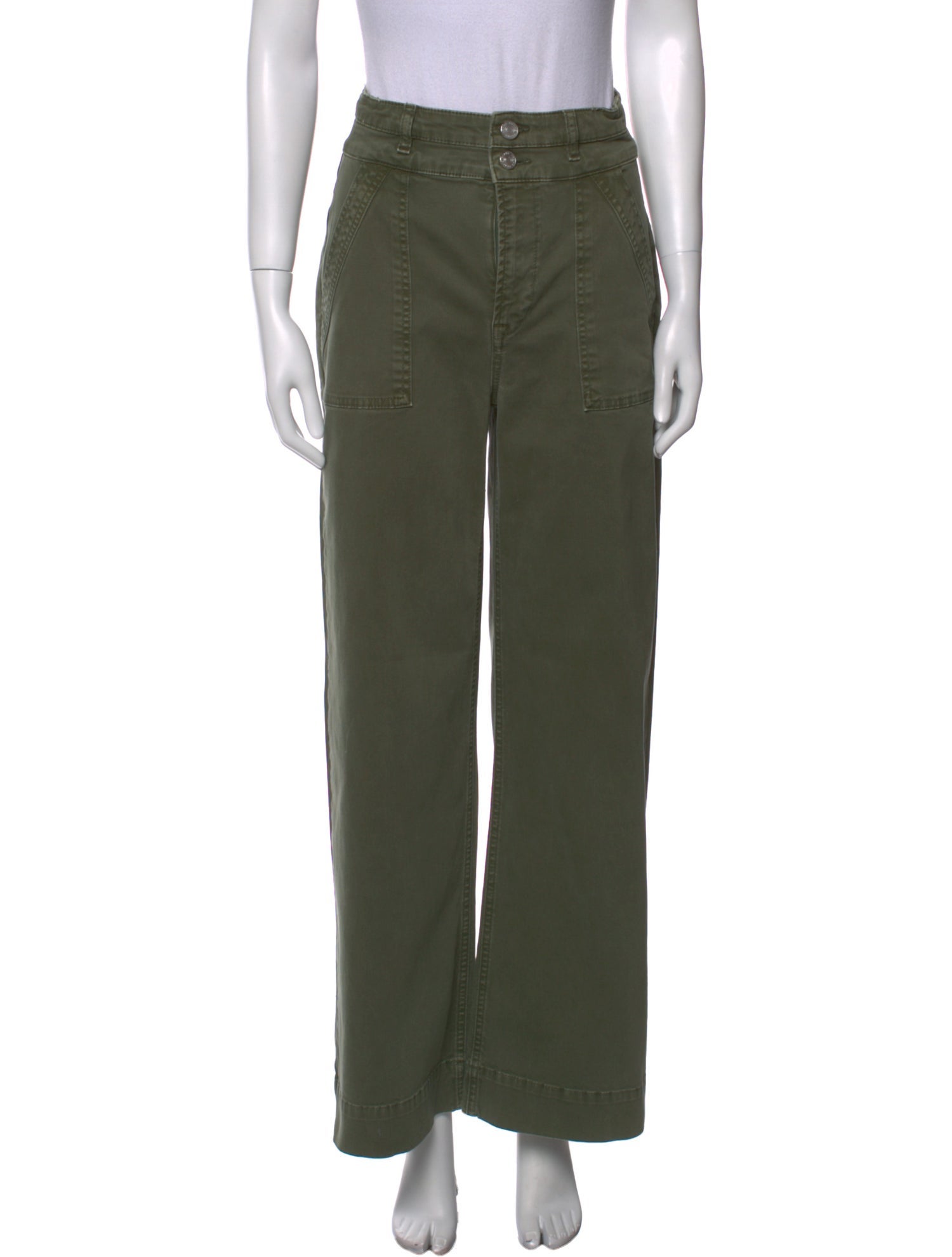 FRAME Wide Leg Pants