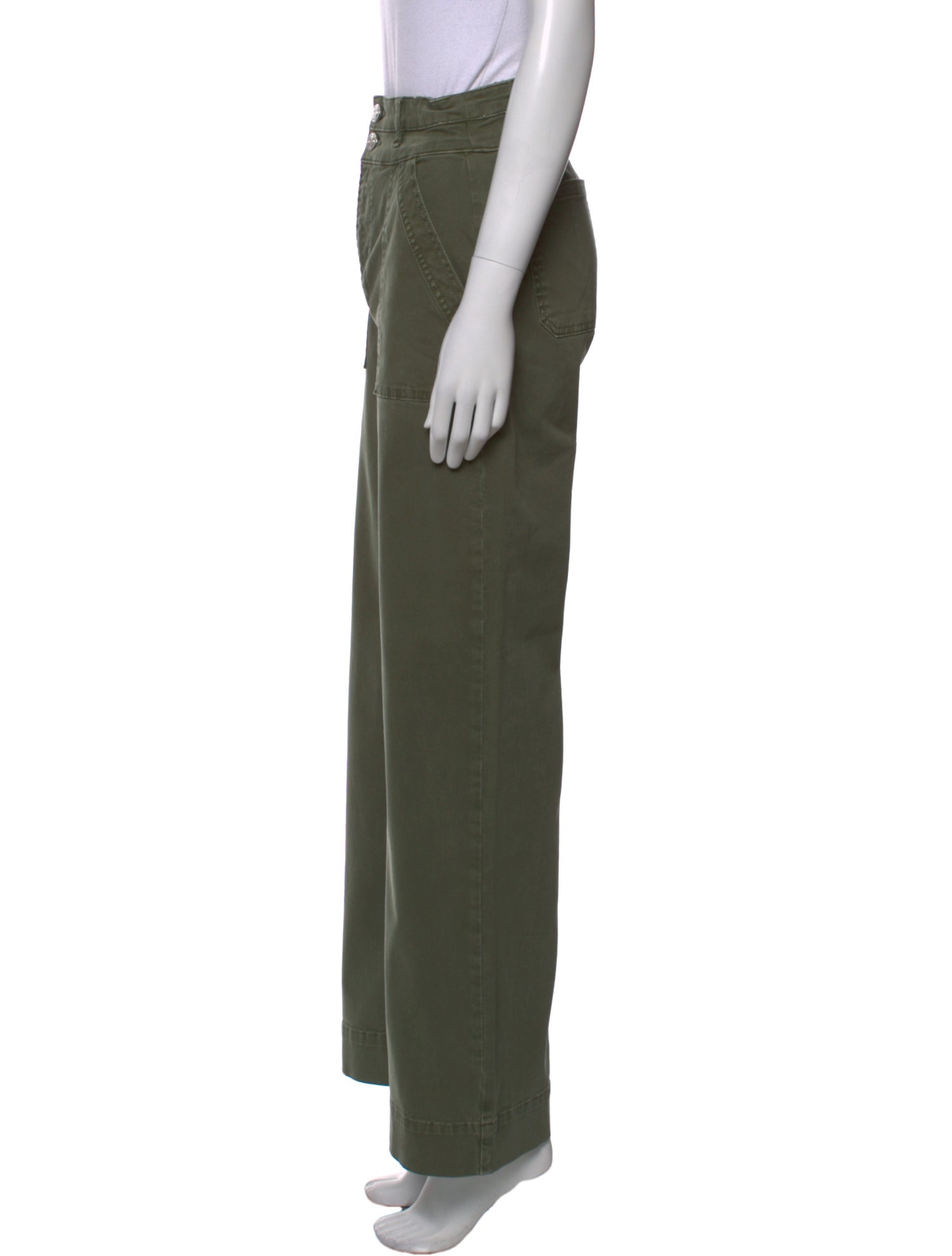 FRAME Wide Leg Pants