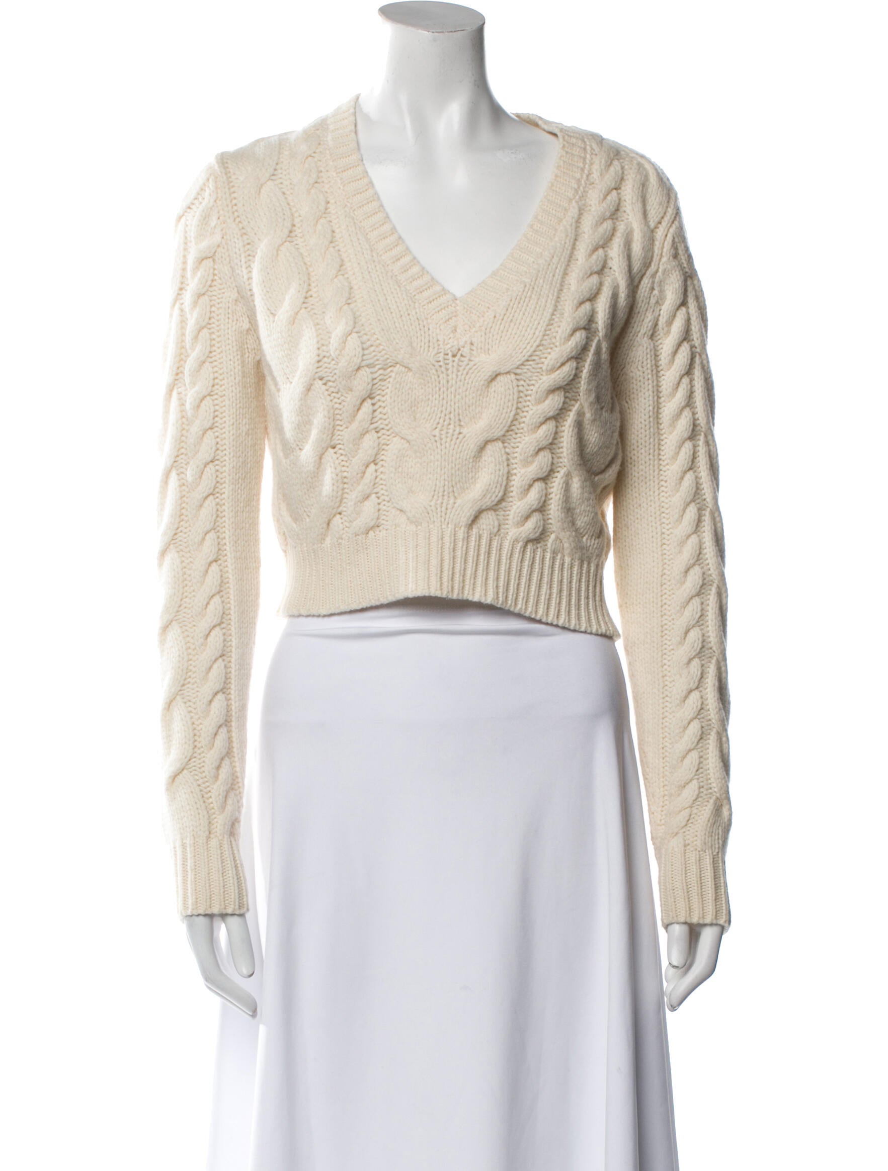 FRAME Merino Wool V-Neck Sweater