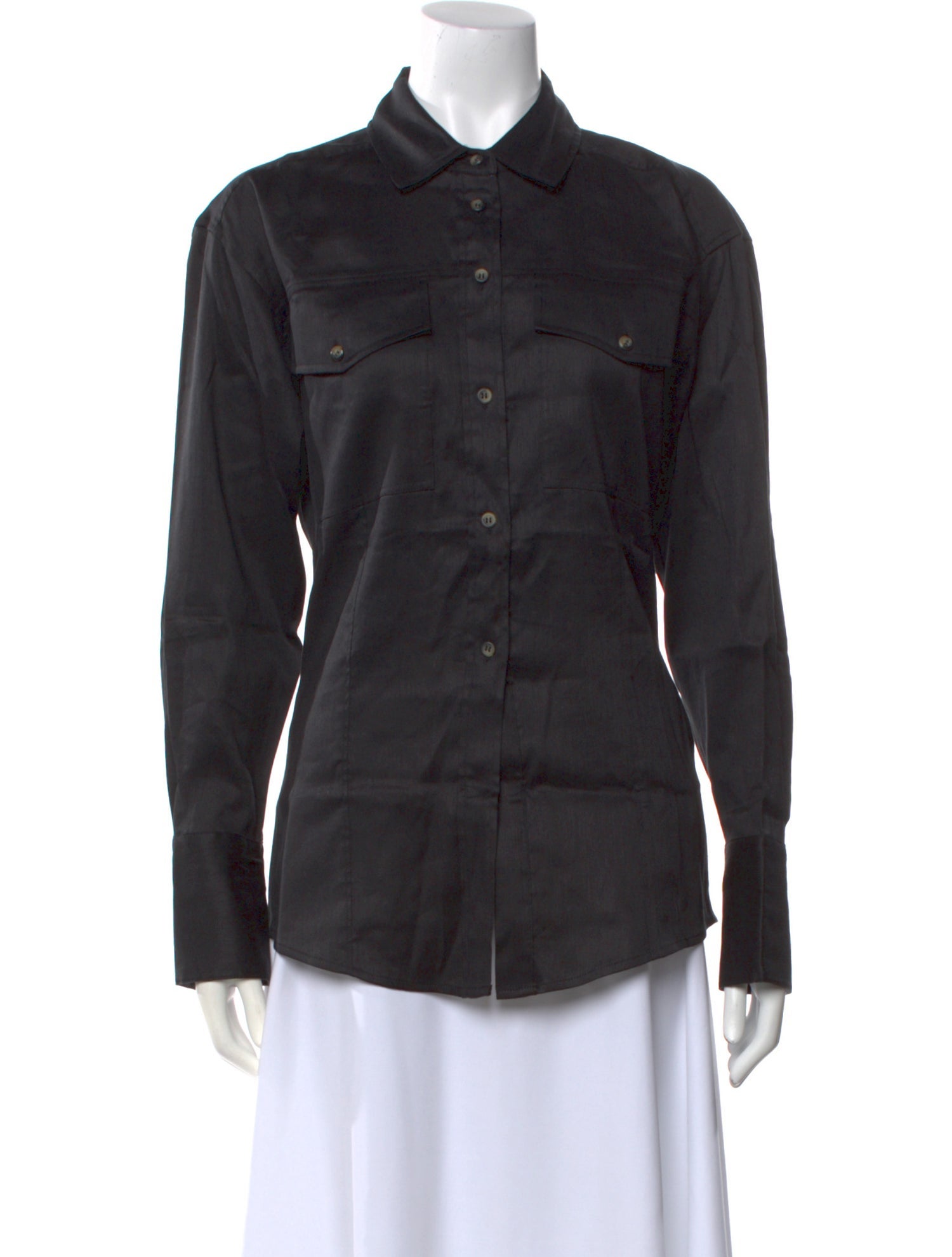 FRAME Long Sleeve Button-Up Top w/ Tags