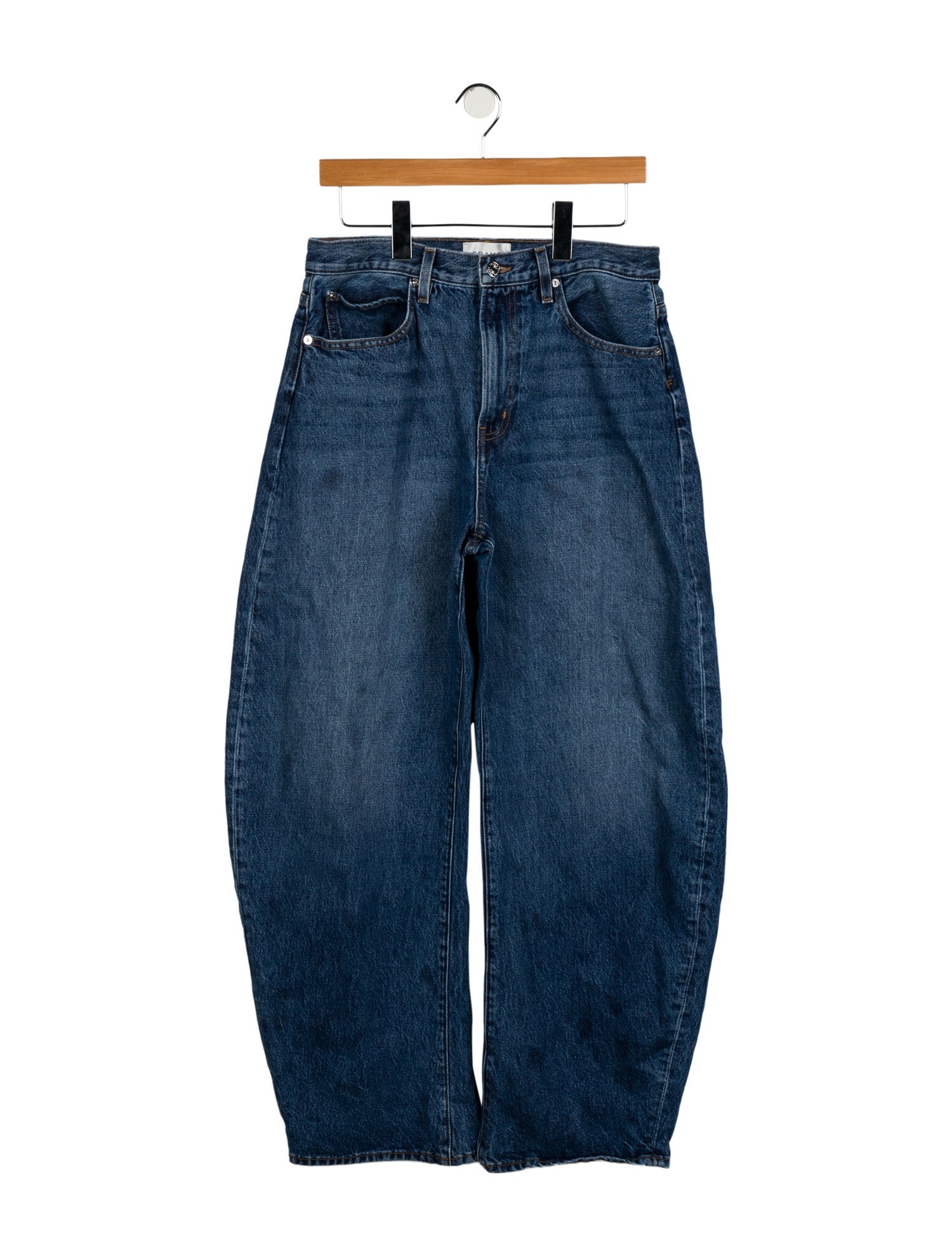 FRAME High-Rise Wide Leg Jeans