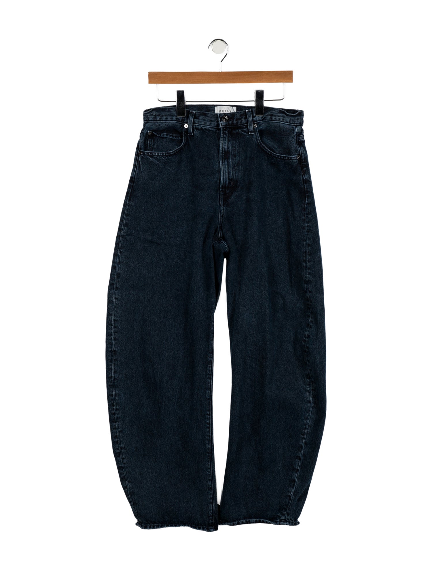 FRAME High-Rise Wide Leg Jeans