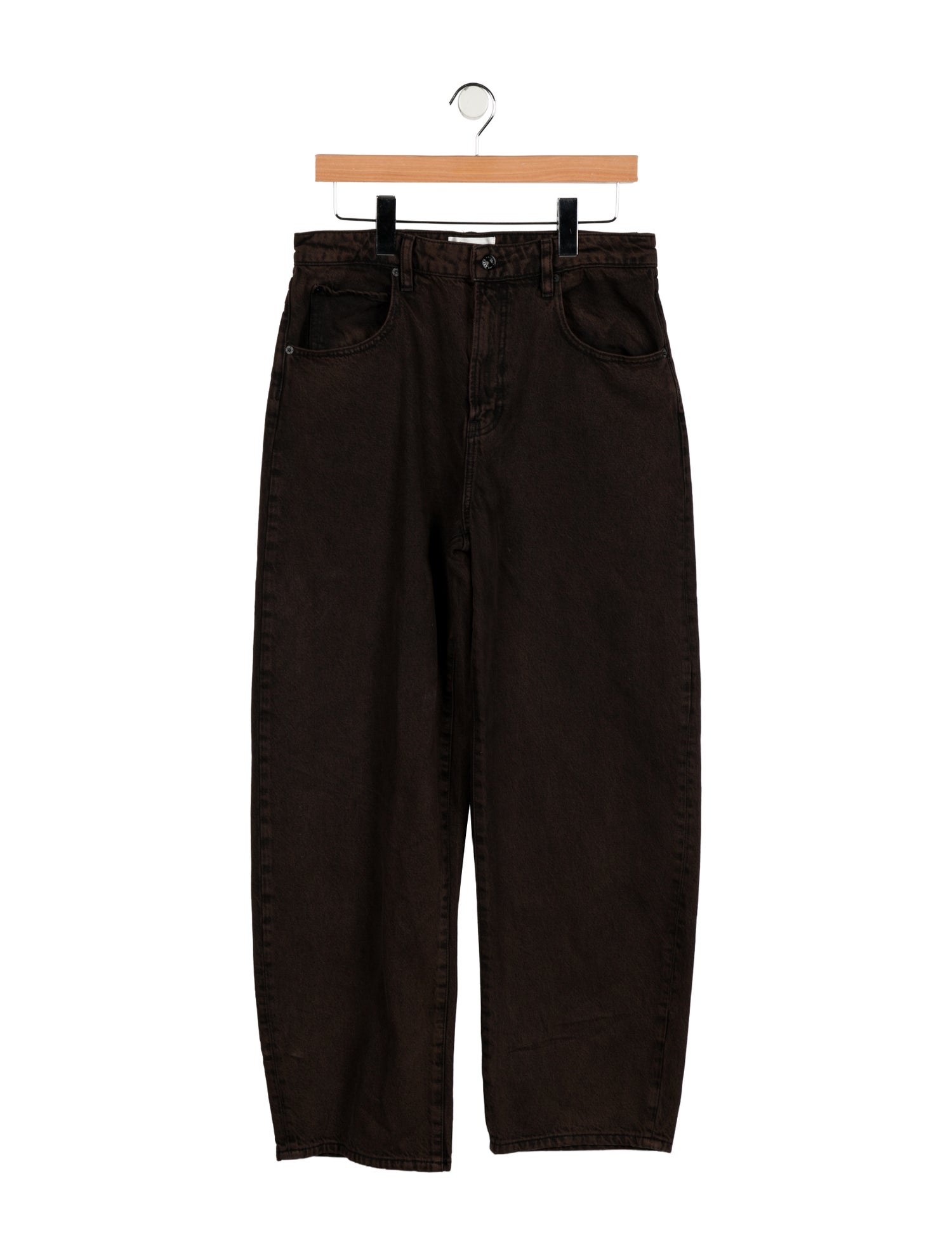 FRAME High-Rise Wide Leg Jeans