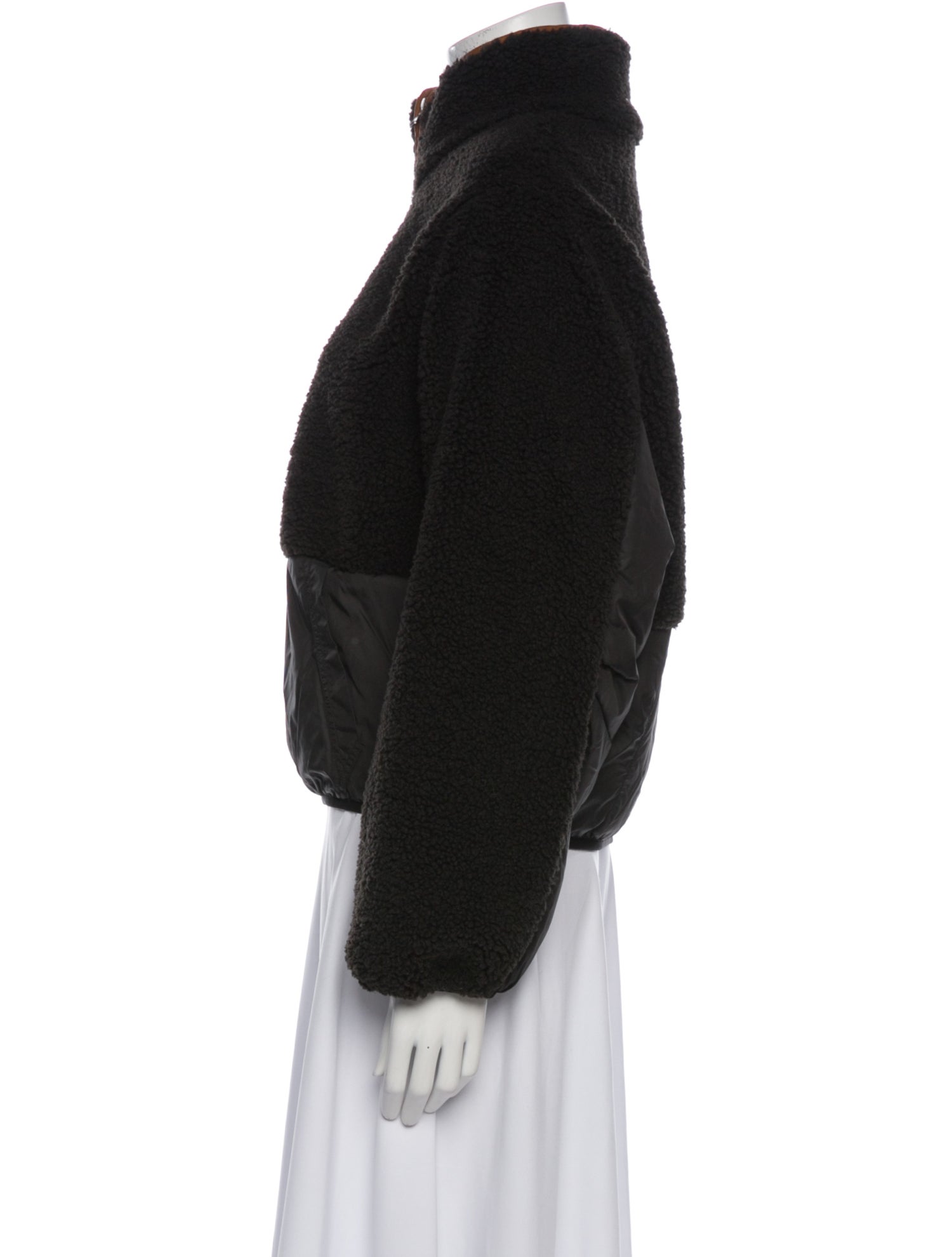 FRAME Faux Fur Jacket