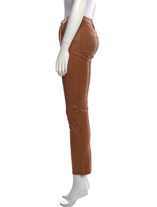 FRAME Lamb Leather Skinny Leg Pants