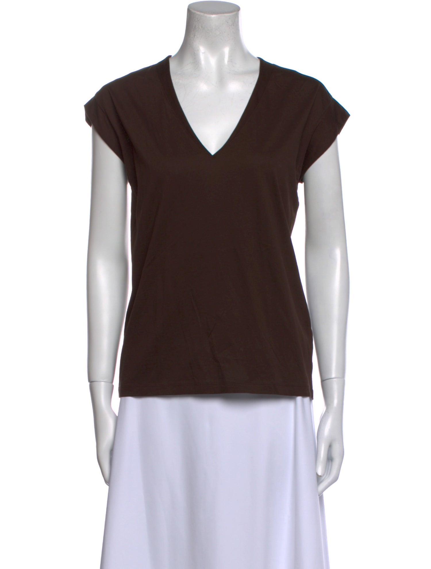 FRAME V-Neck Short Sleeve T-Shirt