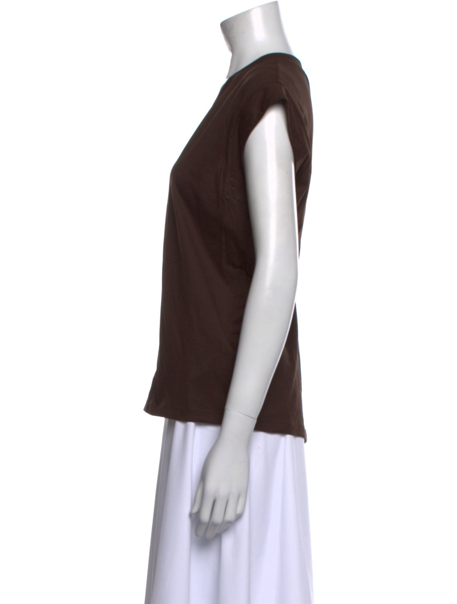 FRAME V-Neck Short Sleeve T-Shirt