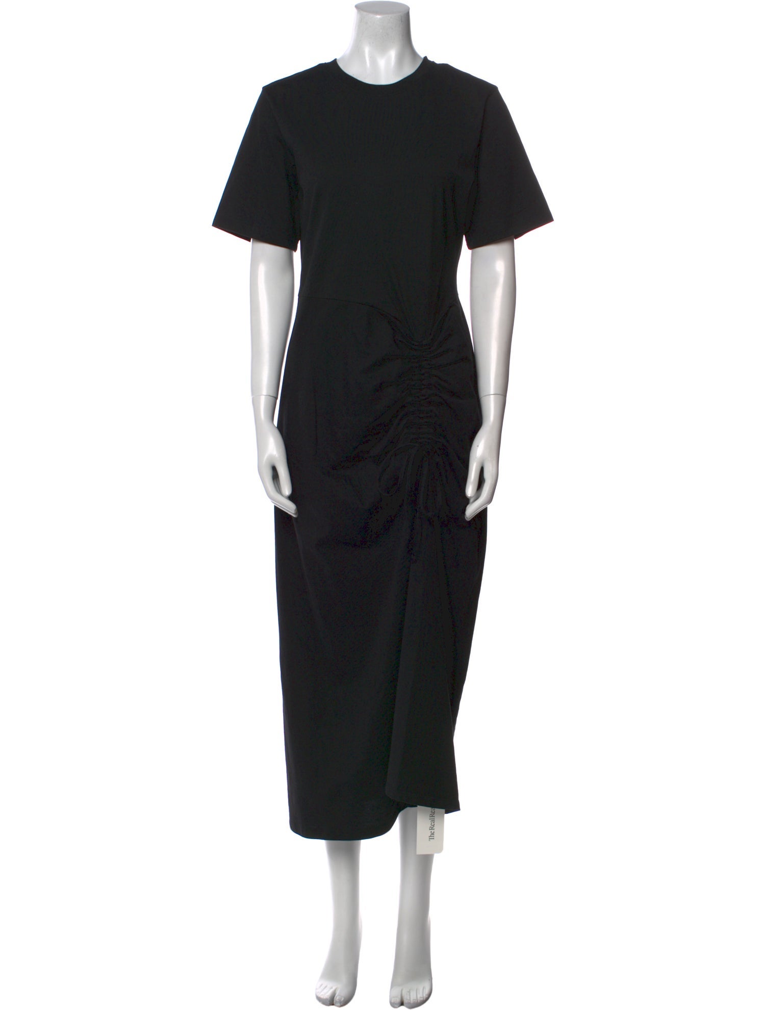 FRAME Crew Neck Long Dress