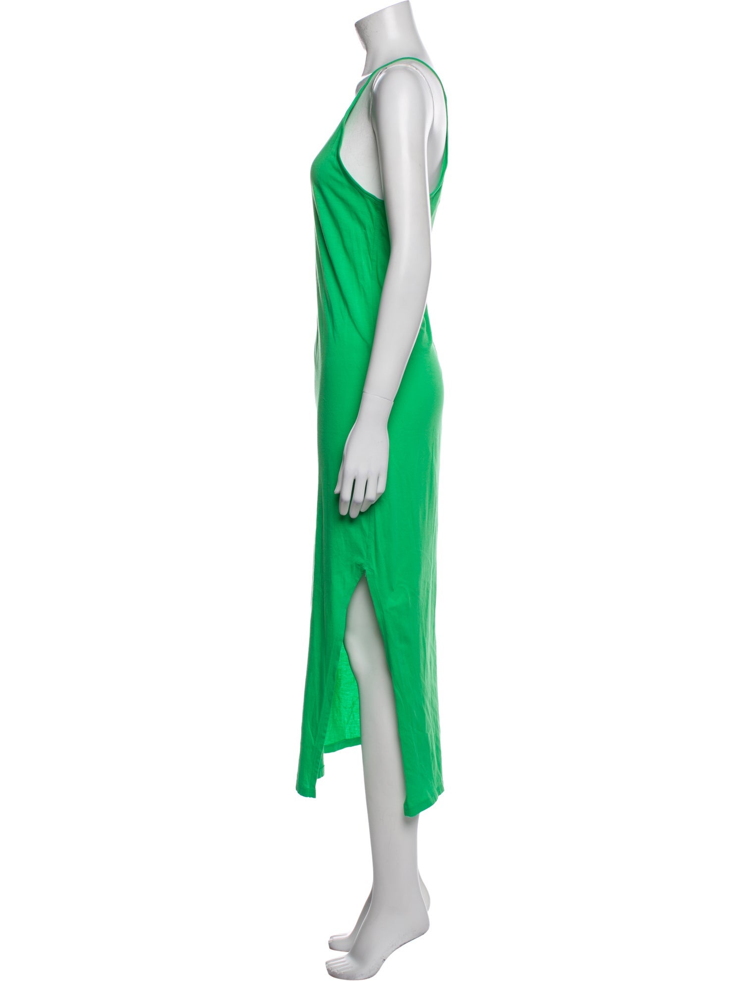 FRAME Scoop Neck Long Dress