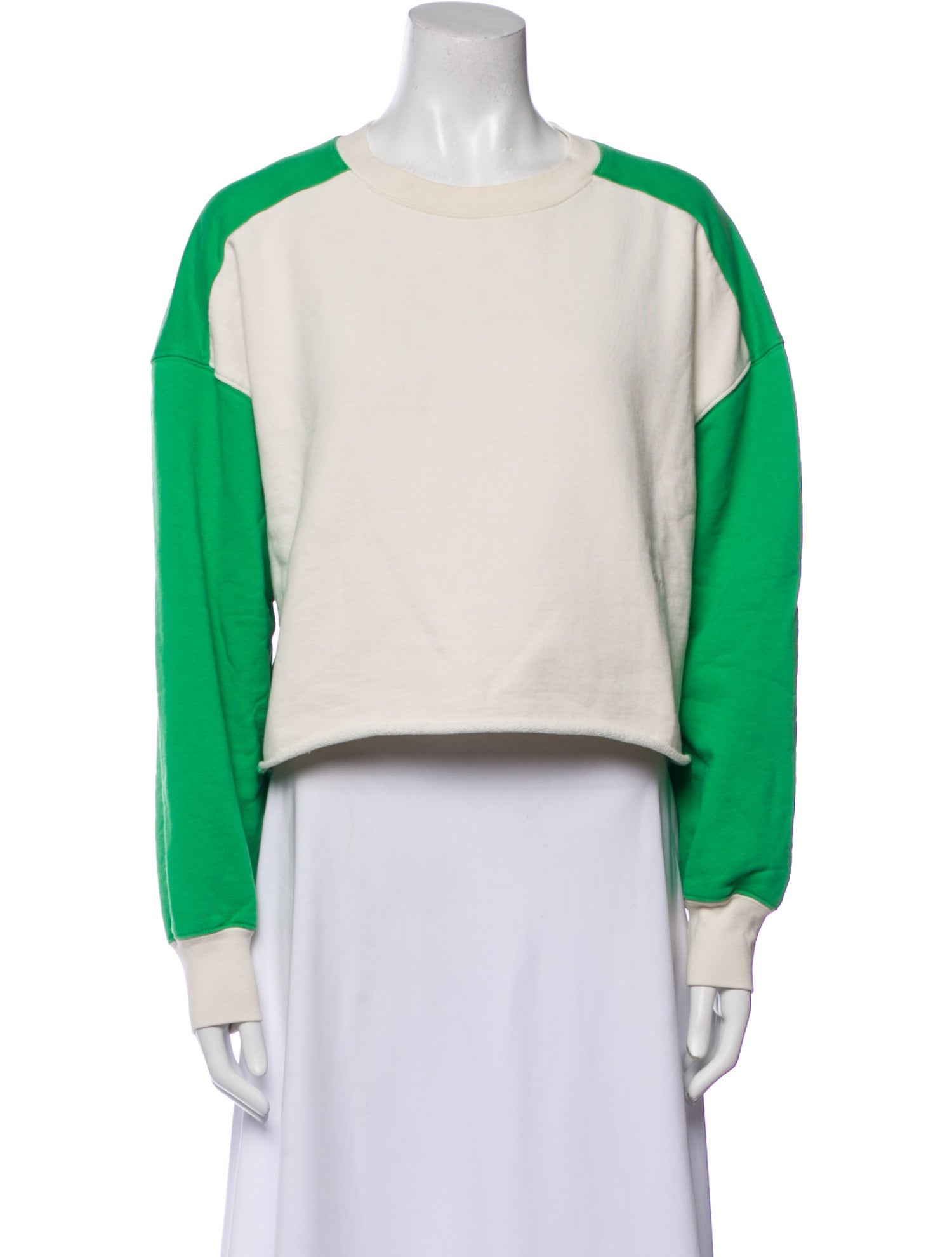 FRAME Scoop Neck Long Sleeve Sweatshirt