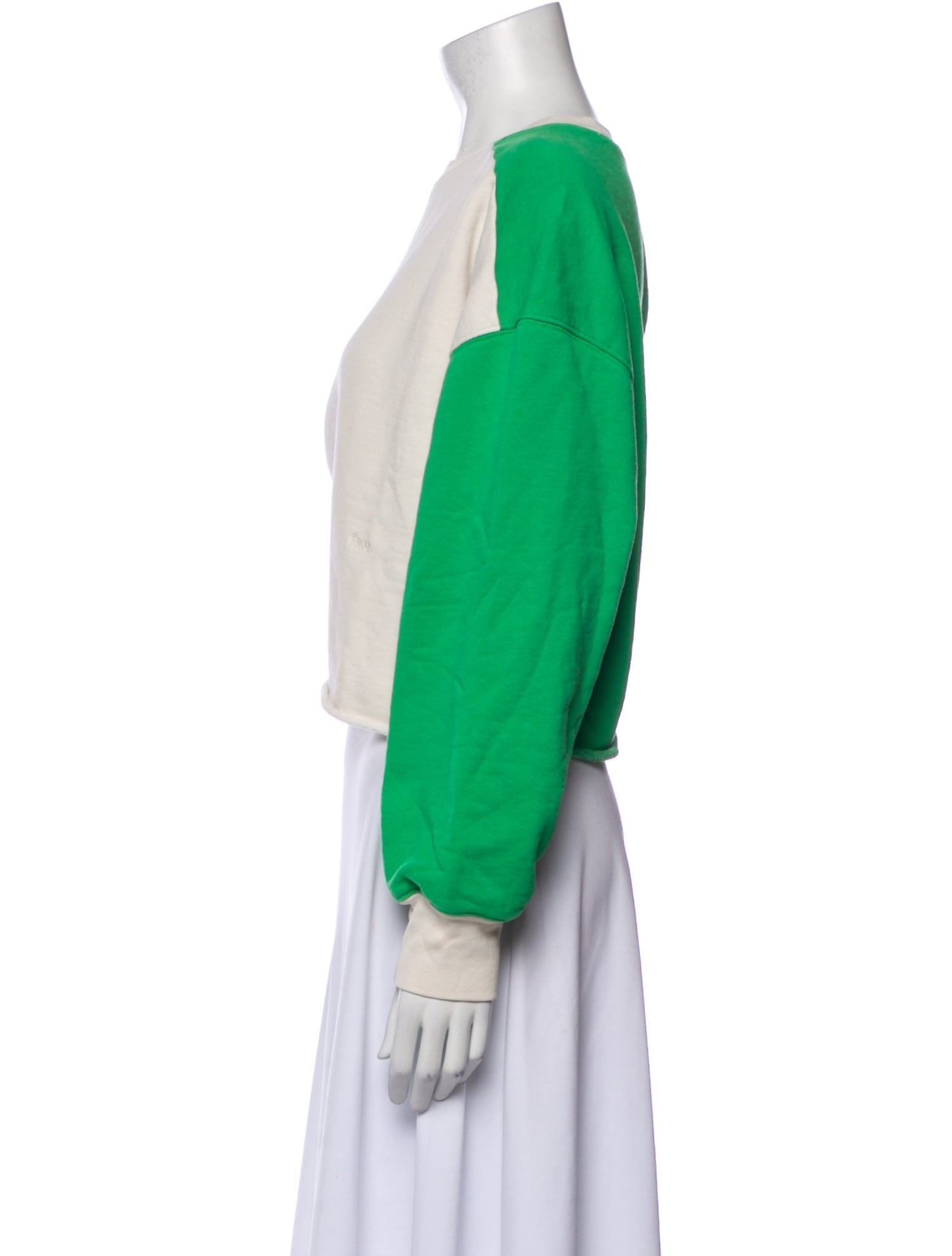 FRAME Scoop Neck Long Sleeve Sweatshirt