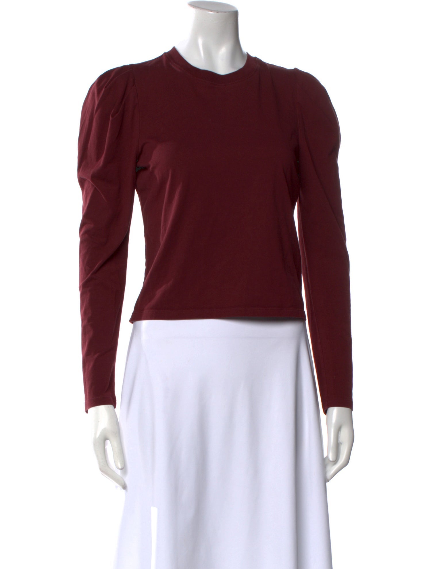 FRAME Crew Neck Long Sleeve Top