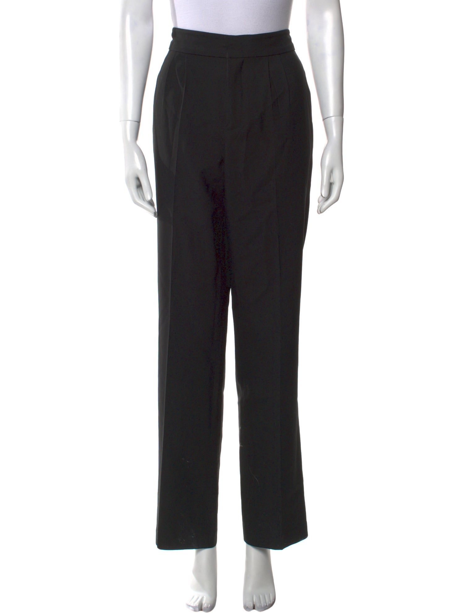 FRAME Wool Straight Leg Pants