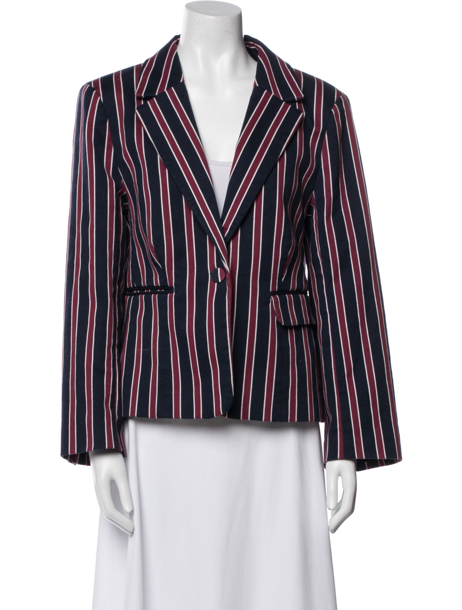 FRAME Striped Blazer