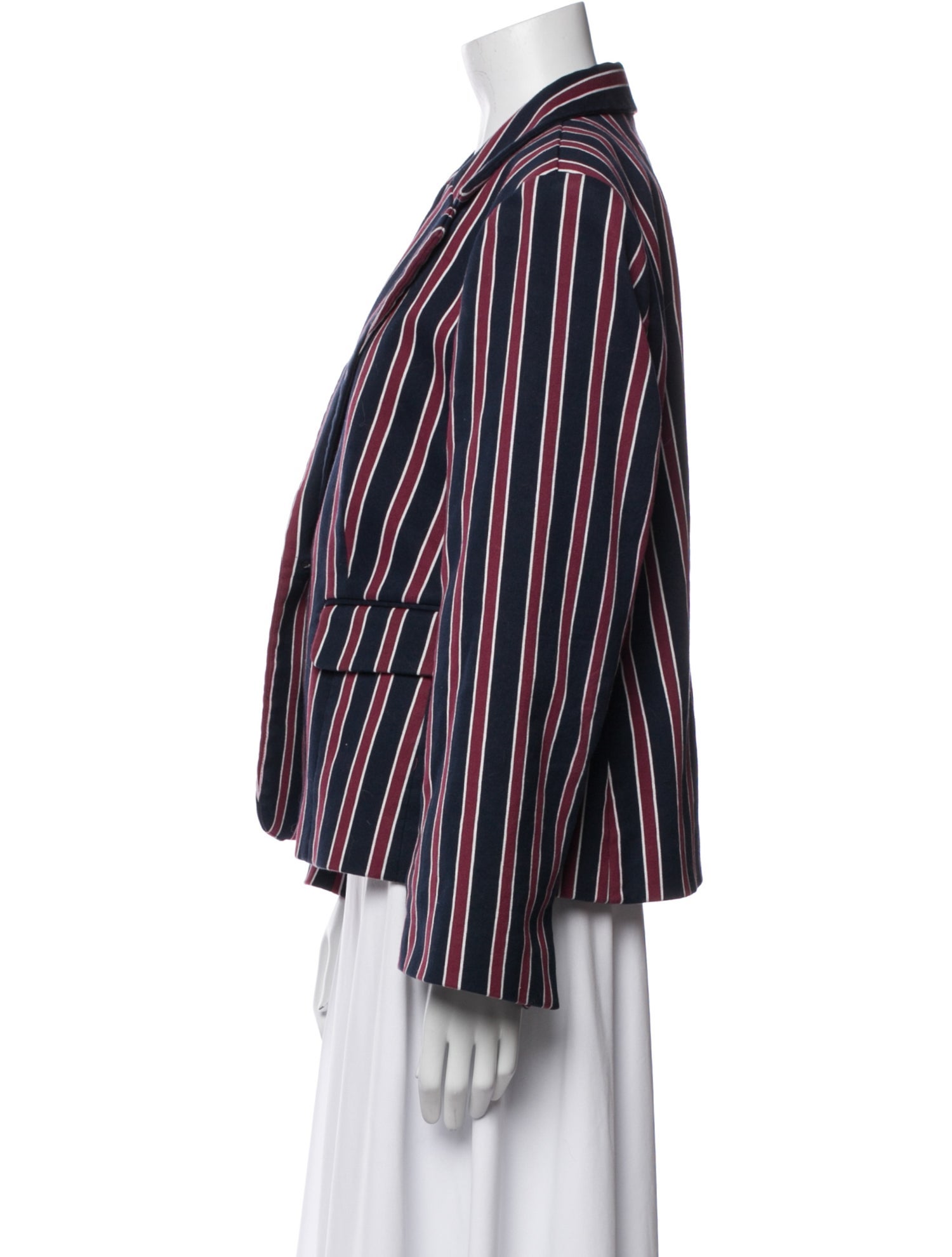 FRAME Striped Blazer