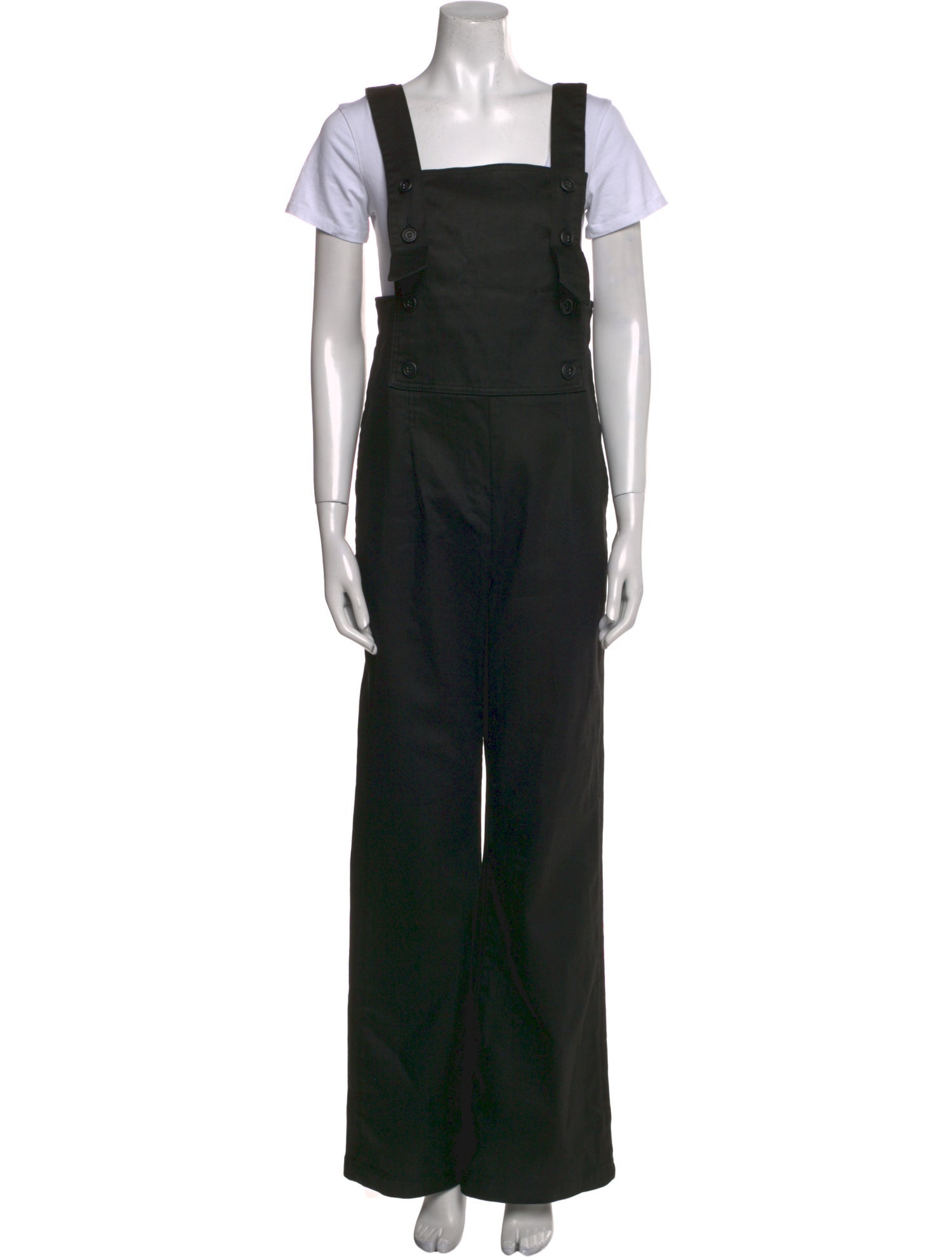 FRAME Square Neckline Jumpsuit