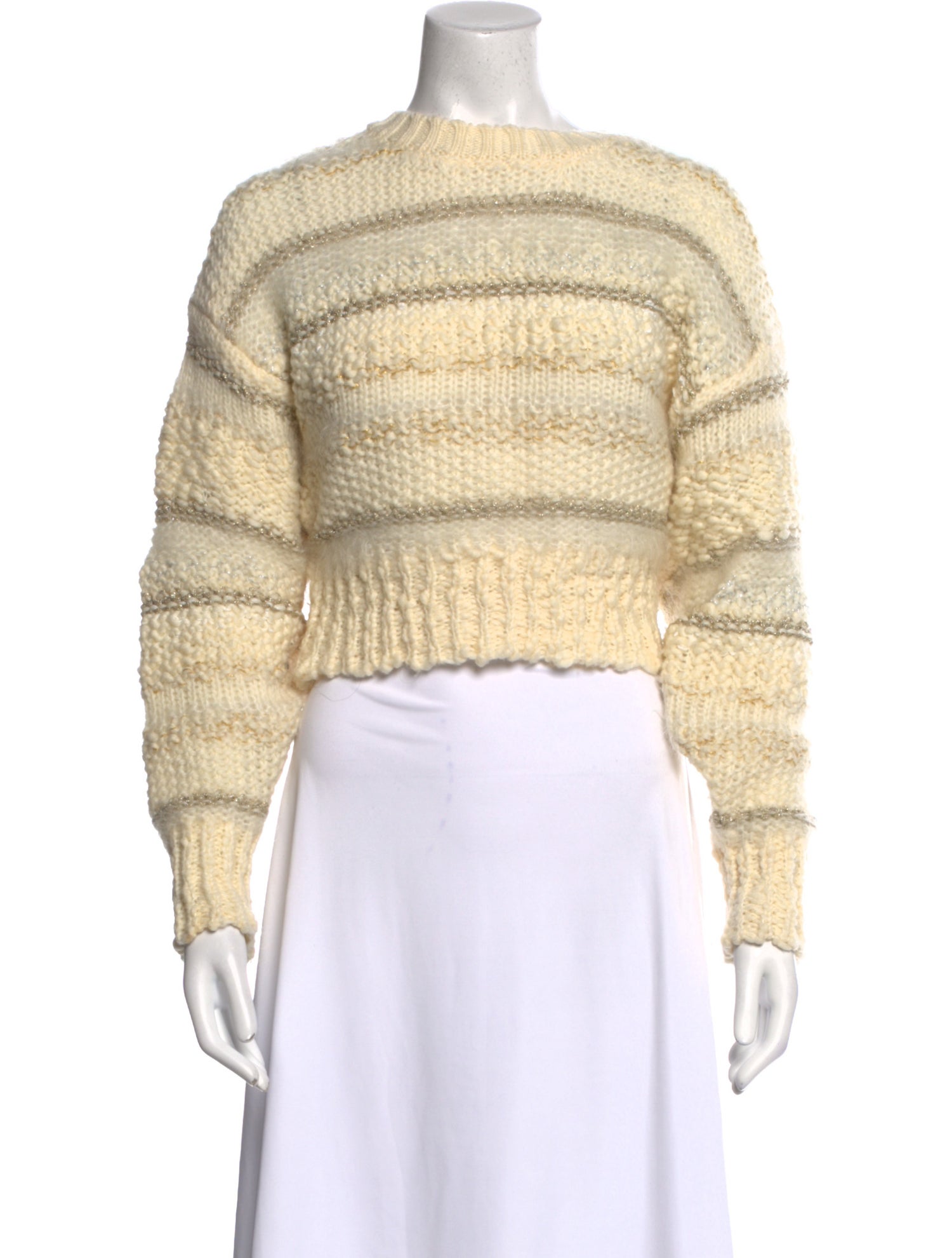 FRAME Wool Striped Sweater