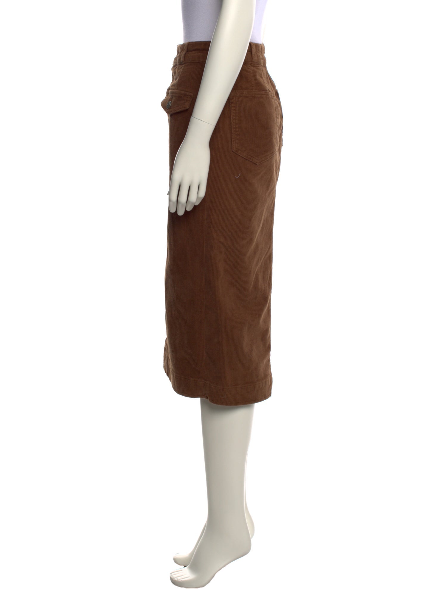 FRAME Midi Length Skirt