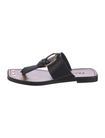 FRAME Leather Slides