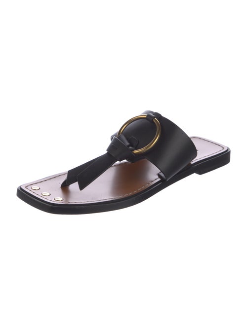 FRAME Leather Slides