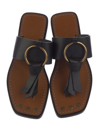 FRAME Leather Slides