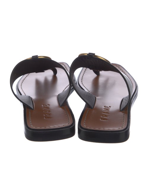 FRAME Leather Slides