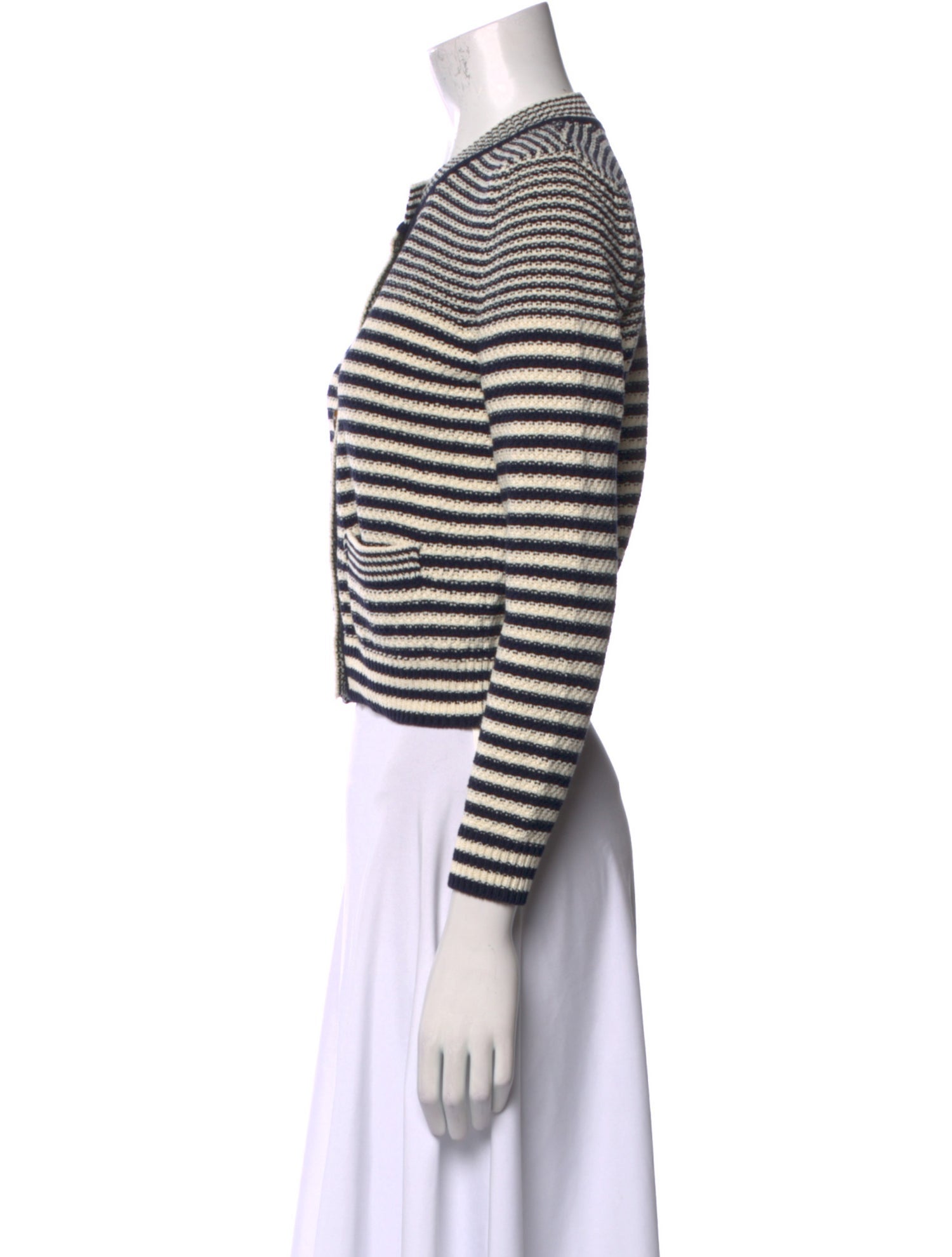 FRAME Striped Crew Neck Sweater w/ Tags
