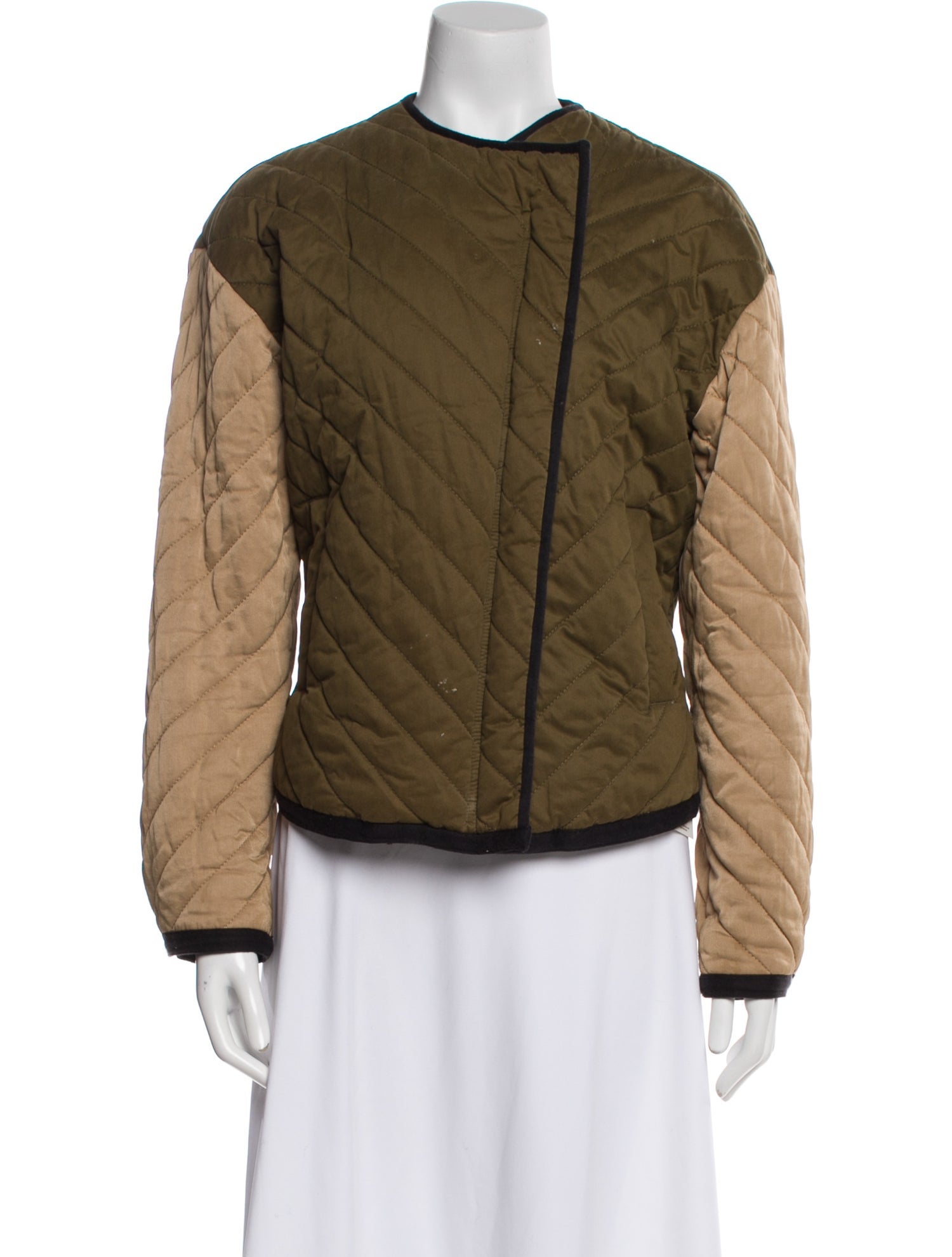 FRAME Colorblock Pattern Jacket