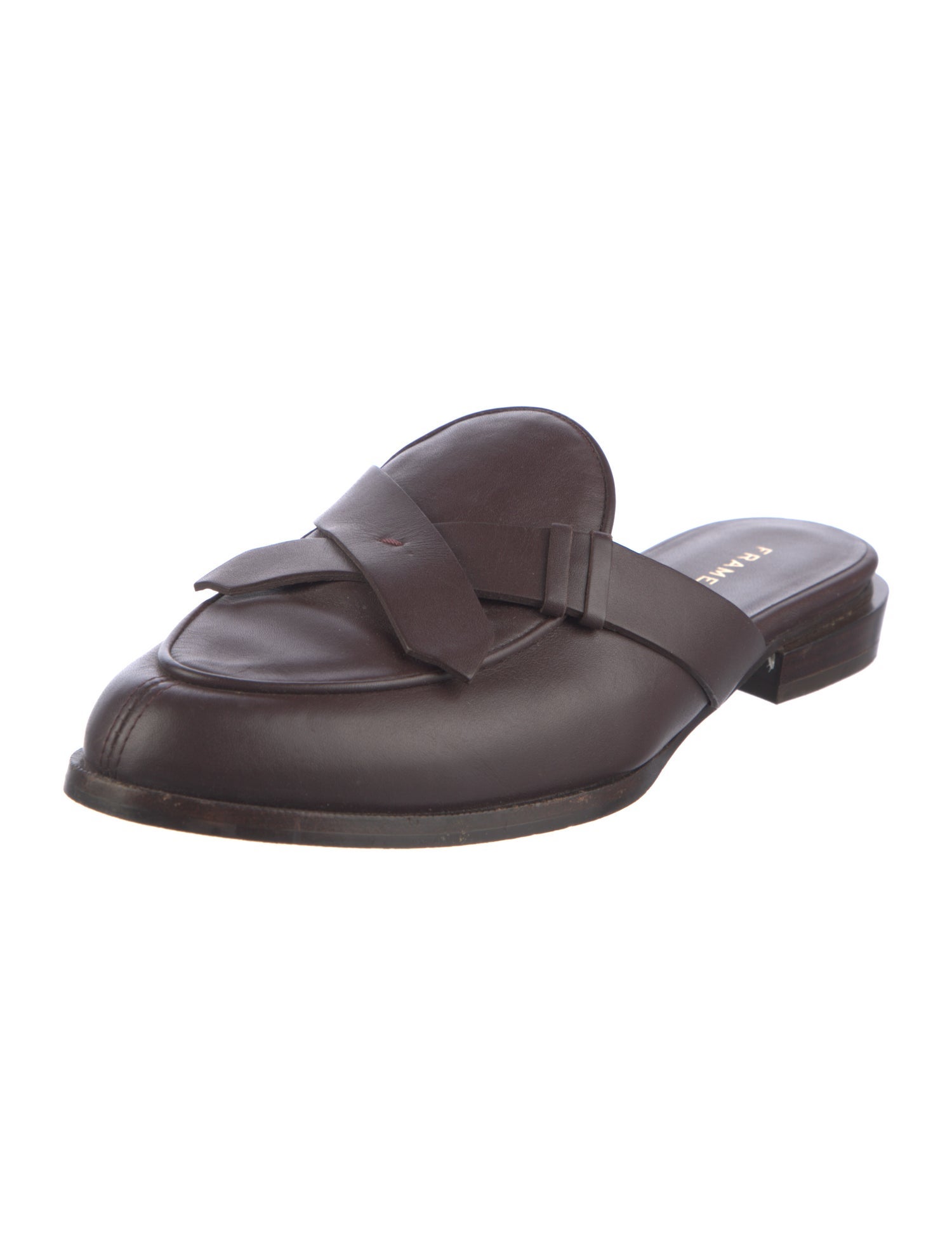 FRAME Leather Mules