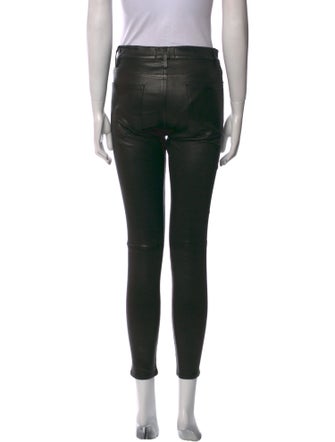 FRAME Lamb Leather Skinny Leg Pants