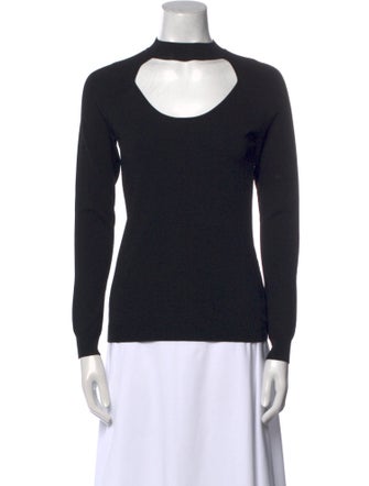 FRAME Scoop Neck Long Sleeve Sweatshirt
