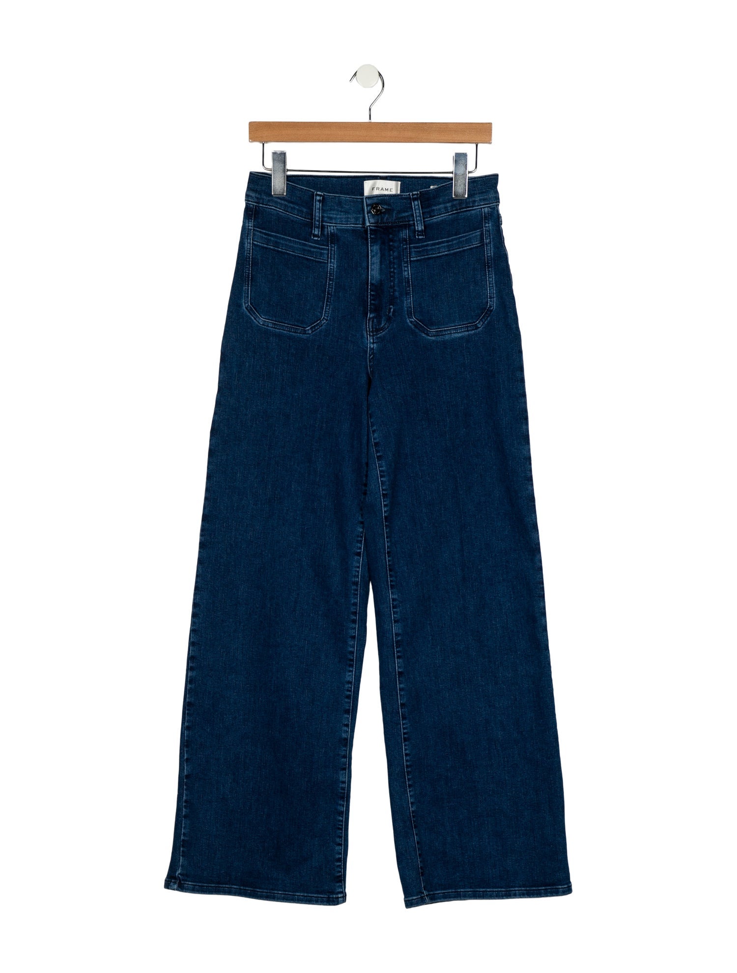 FRAME High-Rise Skinny Leg Jeans