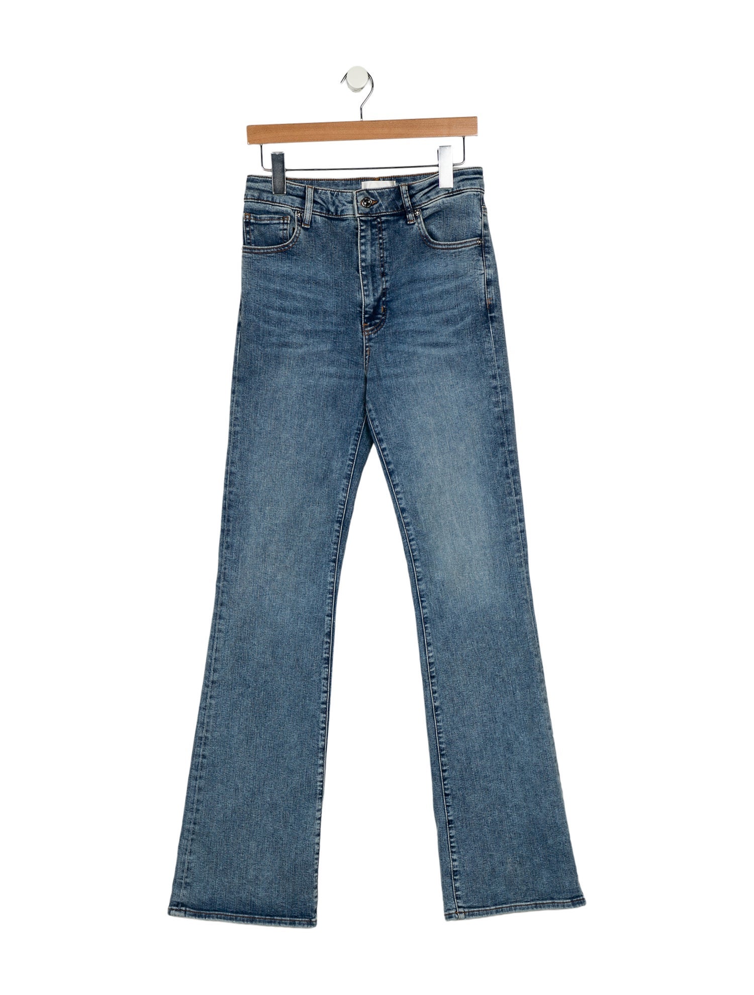 FRAME High-Rise Skinny Leg Jeans