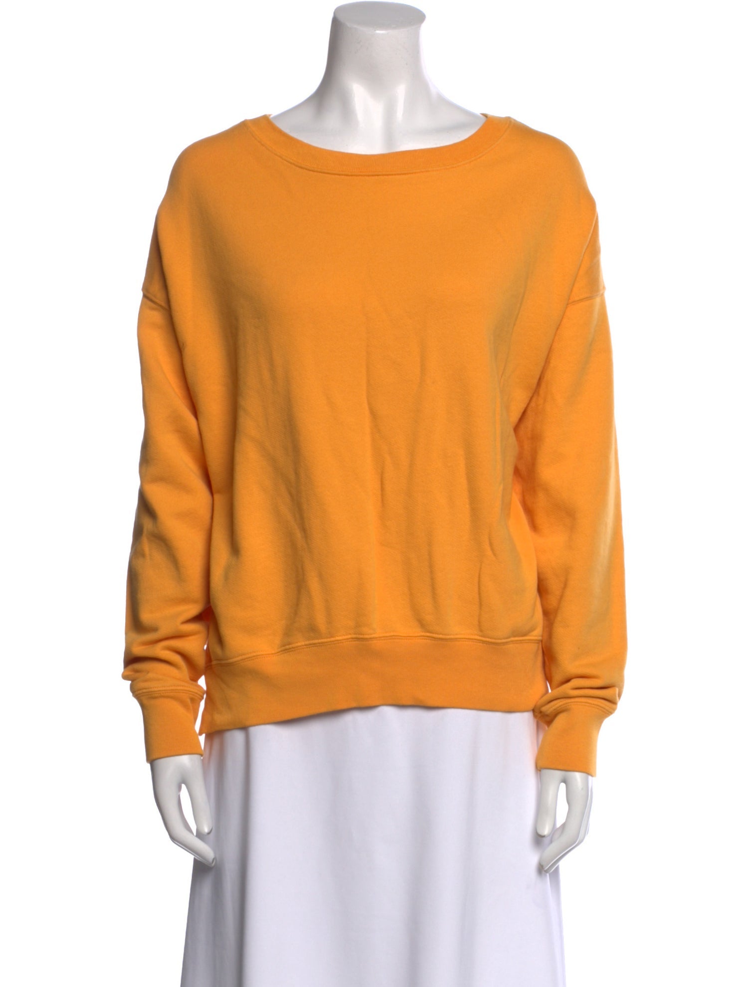 FRAME Scoop Neck Long Sleeve Sweatshirt