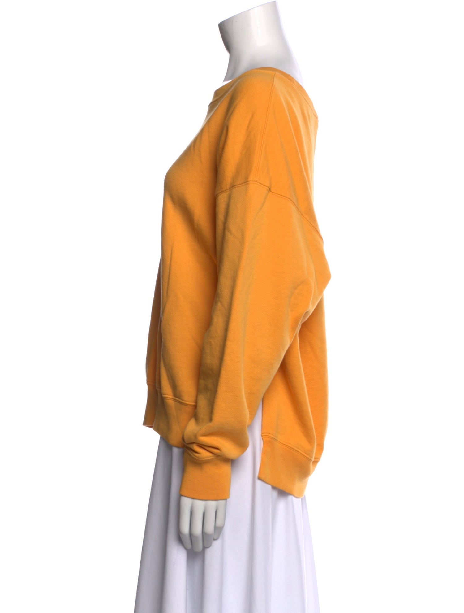 FRAME Scoop Neck Long Sleeve Sweatshirt