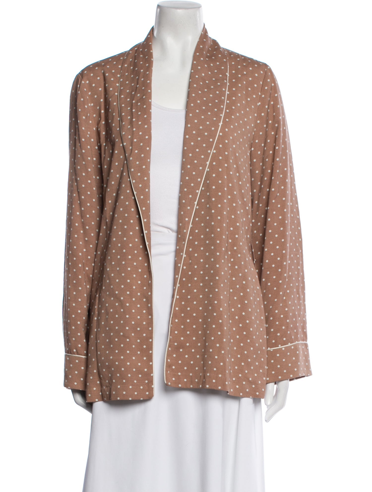 FRAME Polka Dot Print Jacket