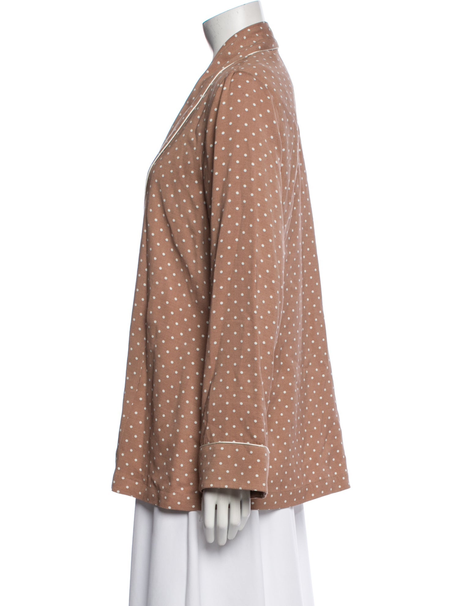 FRAME Polka Dot Print Jacket