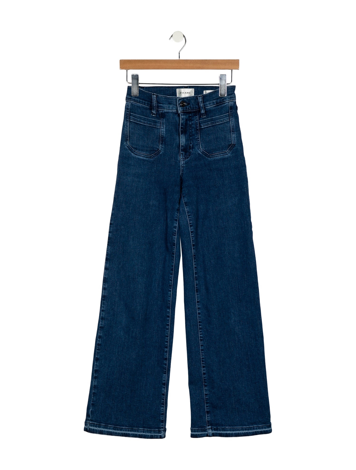 FRAME Mid-Rise Skinny Leg Jeans
