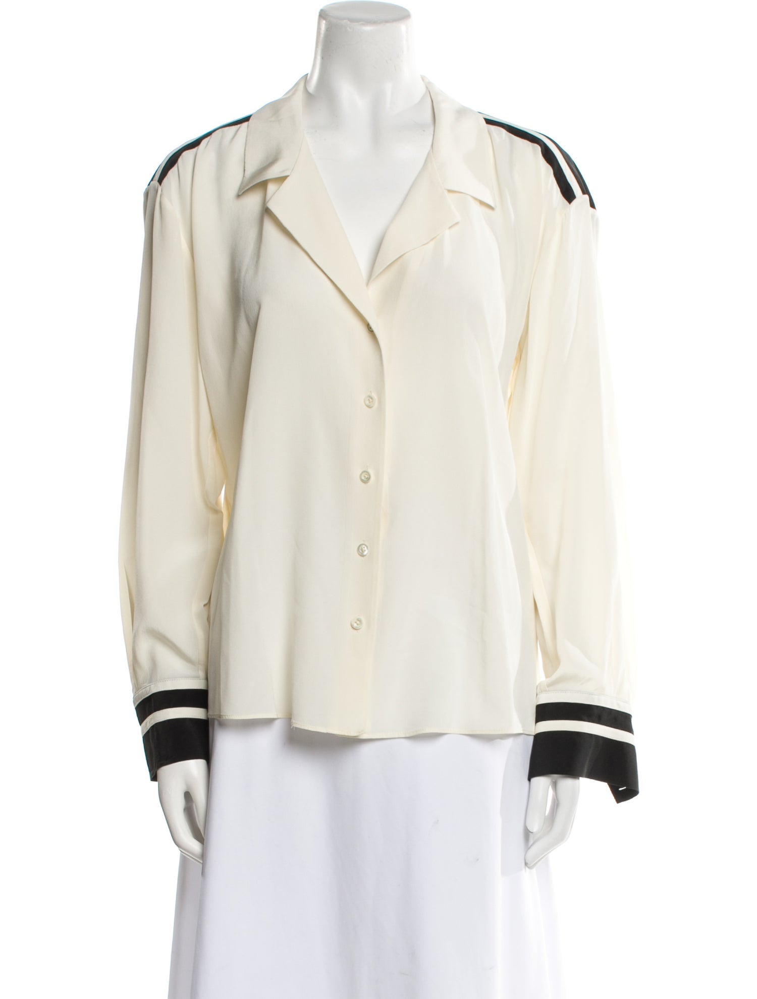 FRAME Silk Striped Skirt Set