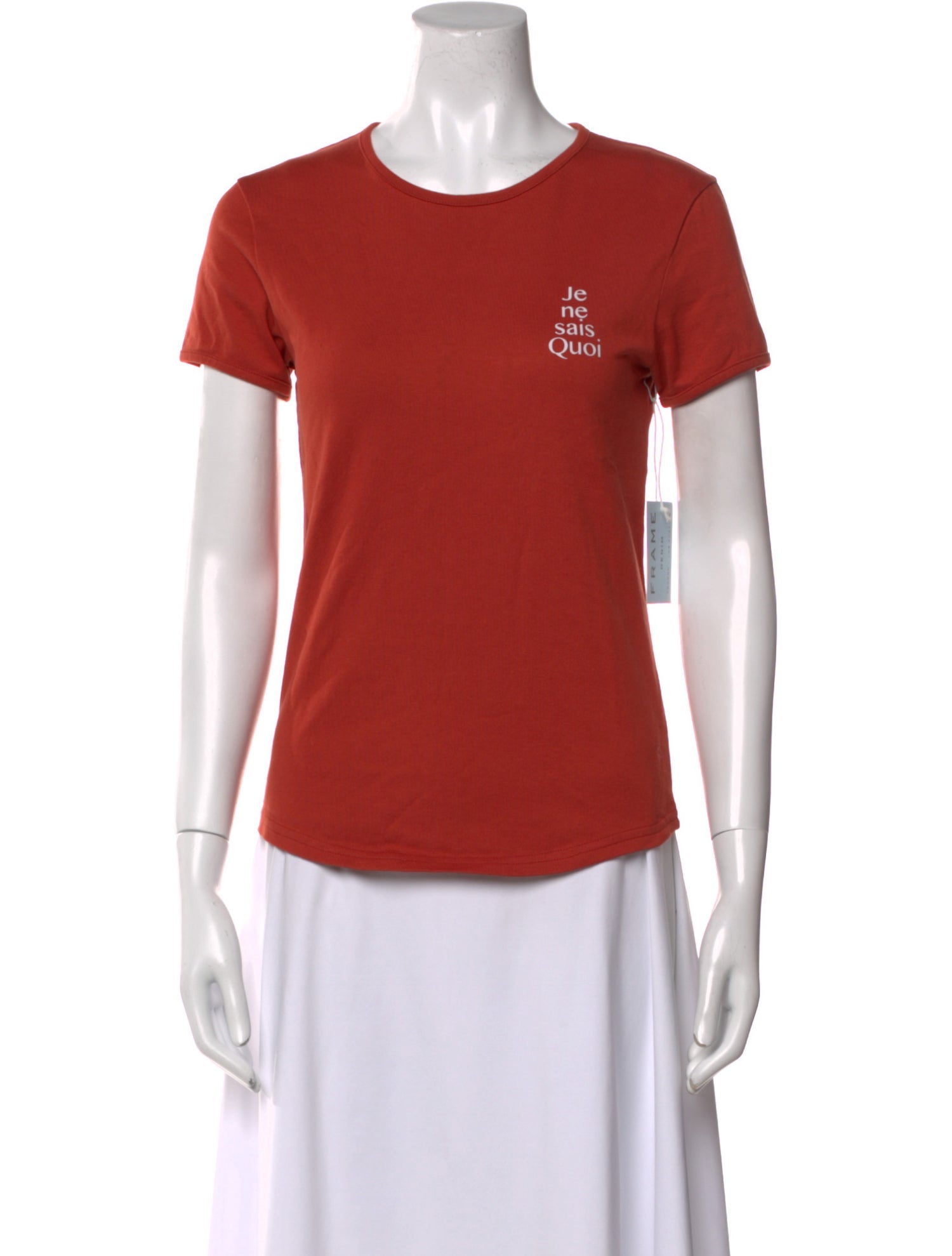 FRAME Graphic Print Crew Neck T-Shirt