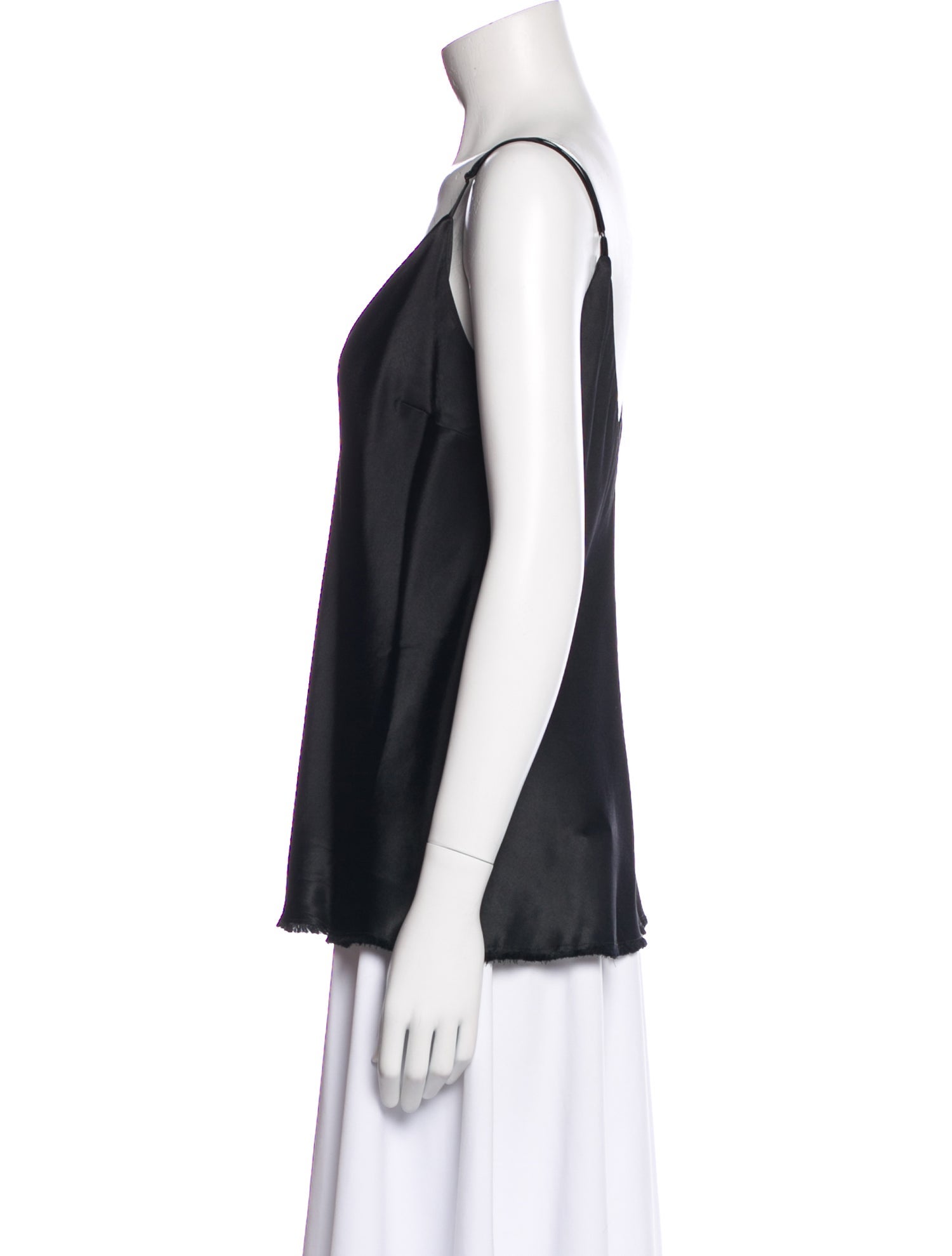 FRAME V-Neck Sleeveless Top