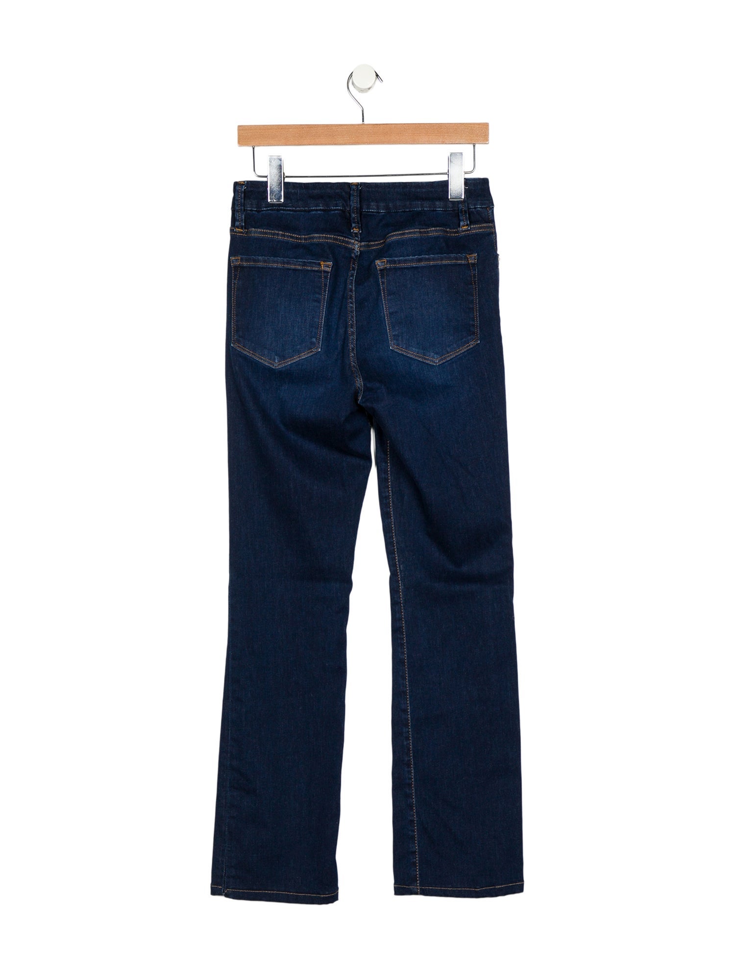 FRAME Mid-Rise Skinny Leg Jeans