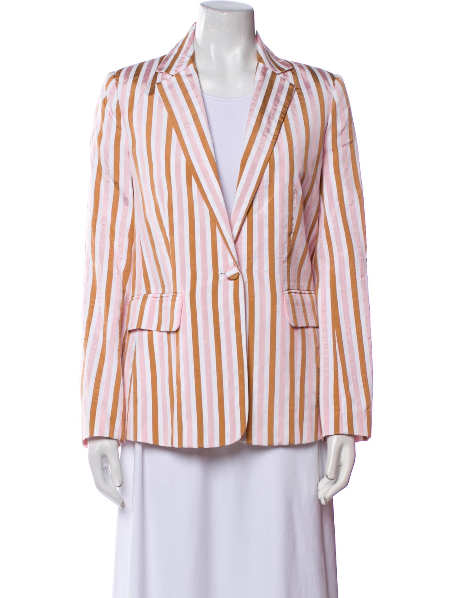 FRAME Striped Blazer
