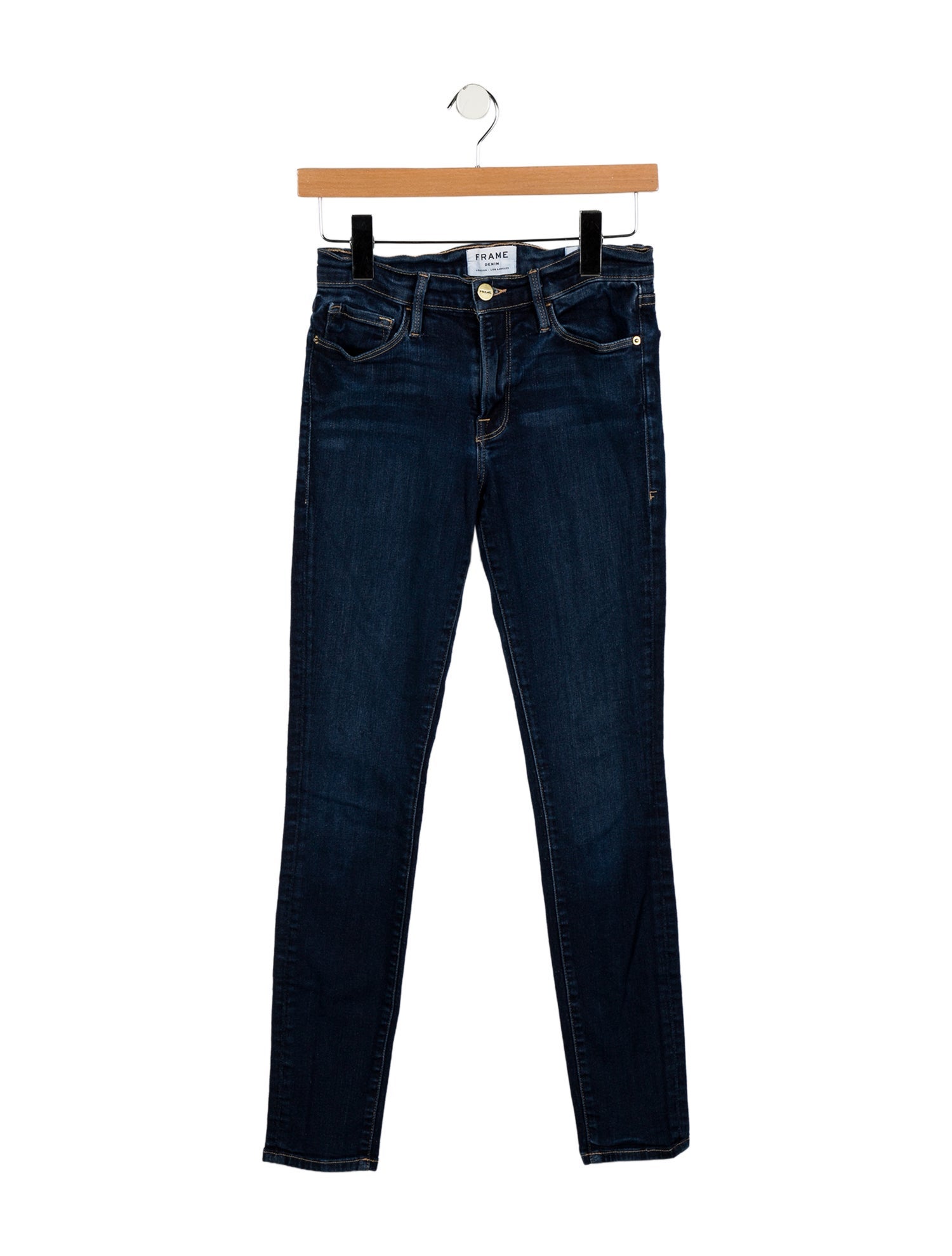 FRAME Skinny Leg Pants