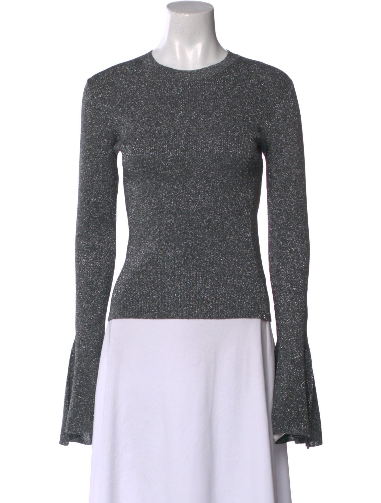 FRAME Crew Neck Long Sleeve Top