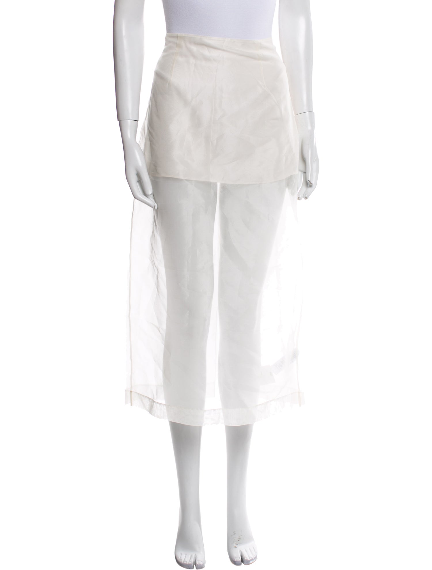 FRAME Silk Midi Length Skirt w/ Tags