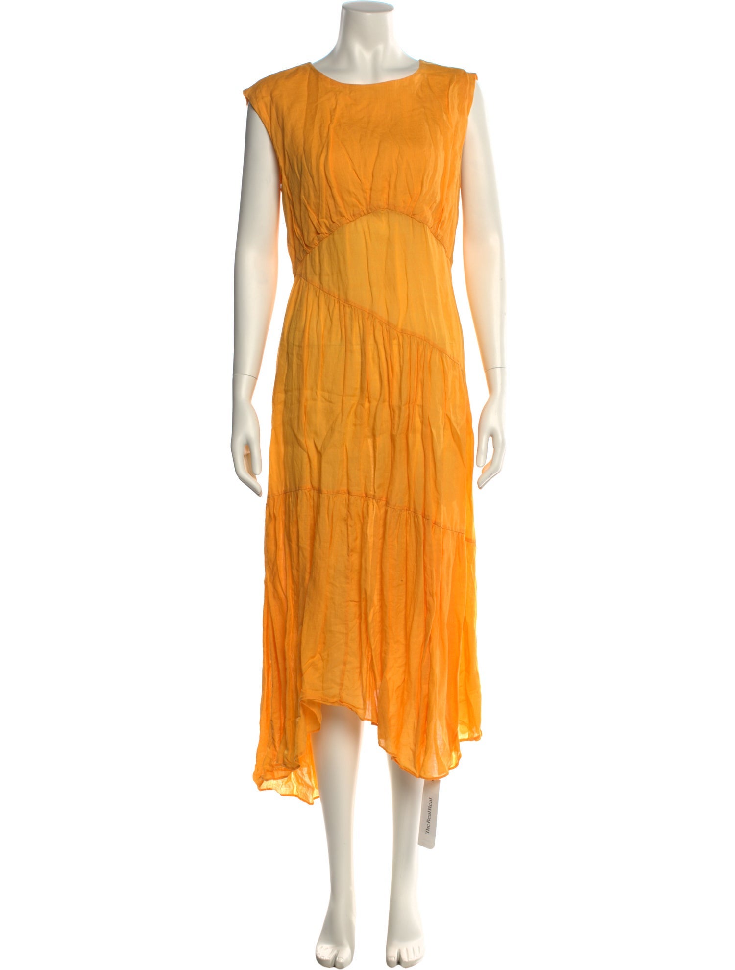 FRAME Crew Neck Long Dress