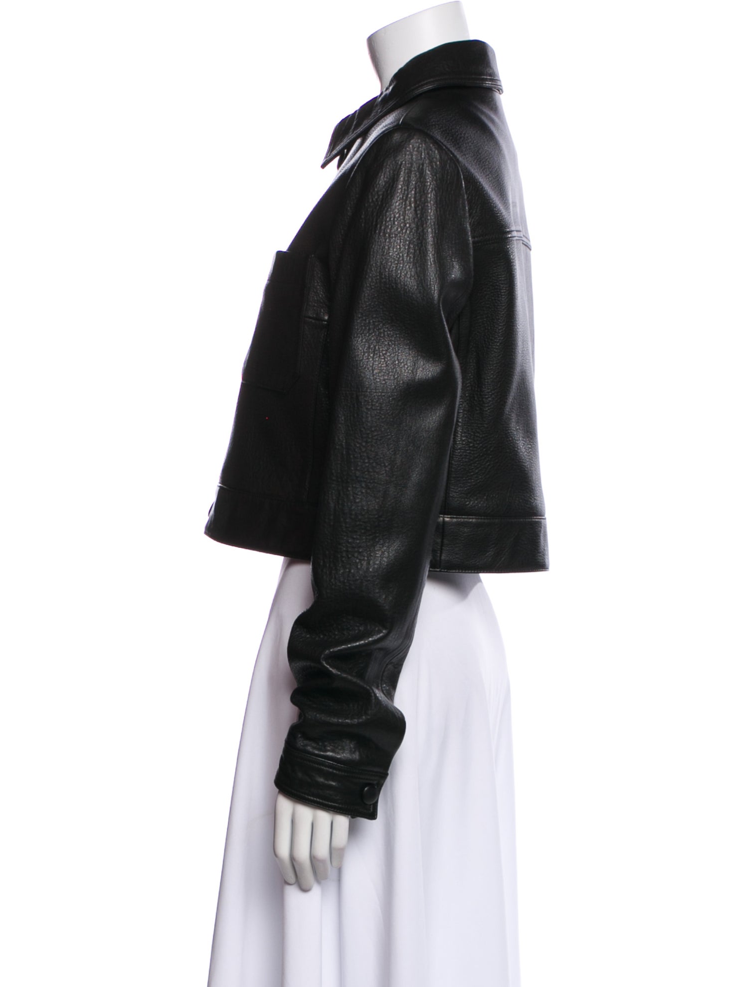 FRAME Lamb Leather Biker Jacket