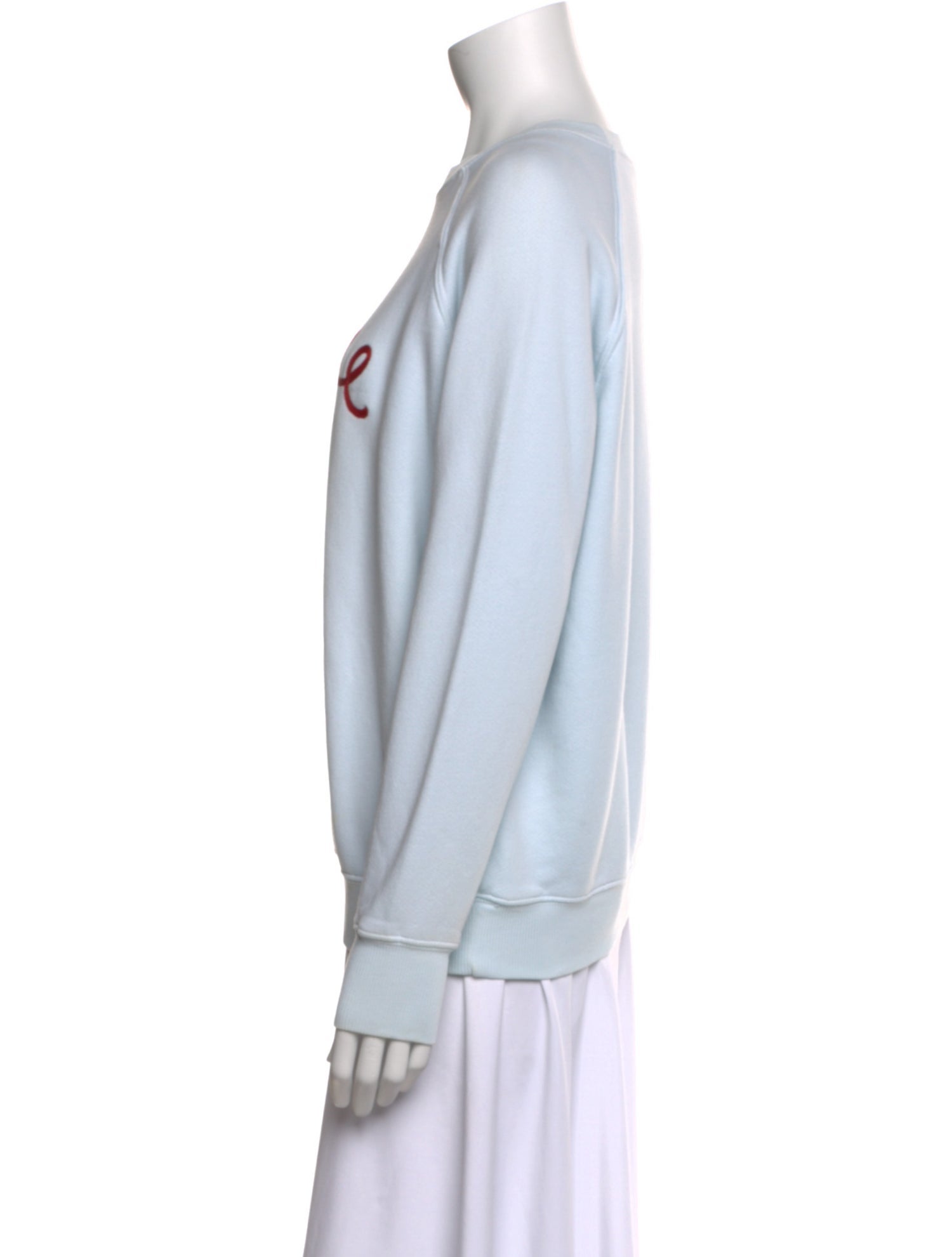 FRAME Graphic Print Crew Neck Sweatshirt